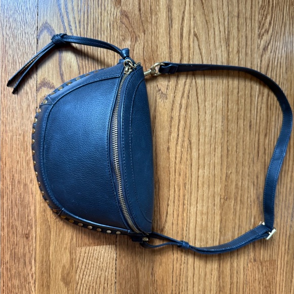 Isabel MARANT Oskan studded leather bag - Picture 2 of 6